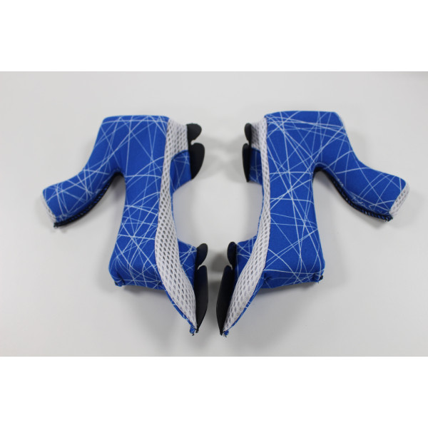 AIROH Airoh Cheek Pads Twist 2 Graphic/Blue